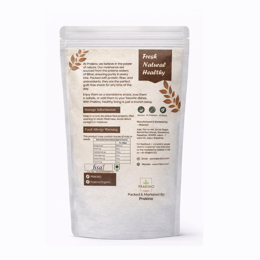 Prakino Premium Raw Makhana (250g)