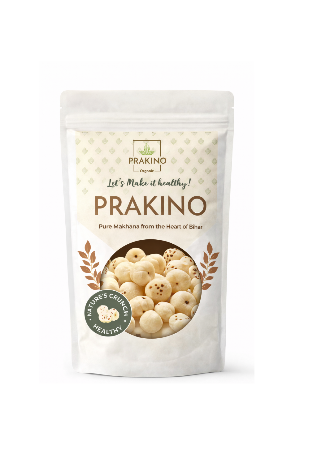 Prakino Premium Raw Makhana (200g)