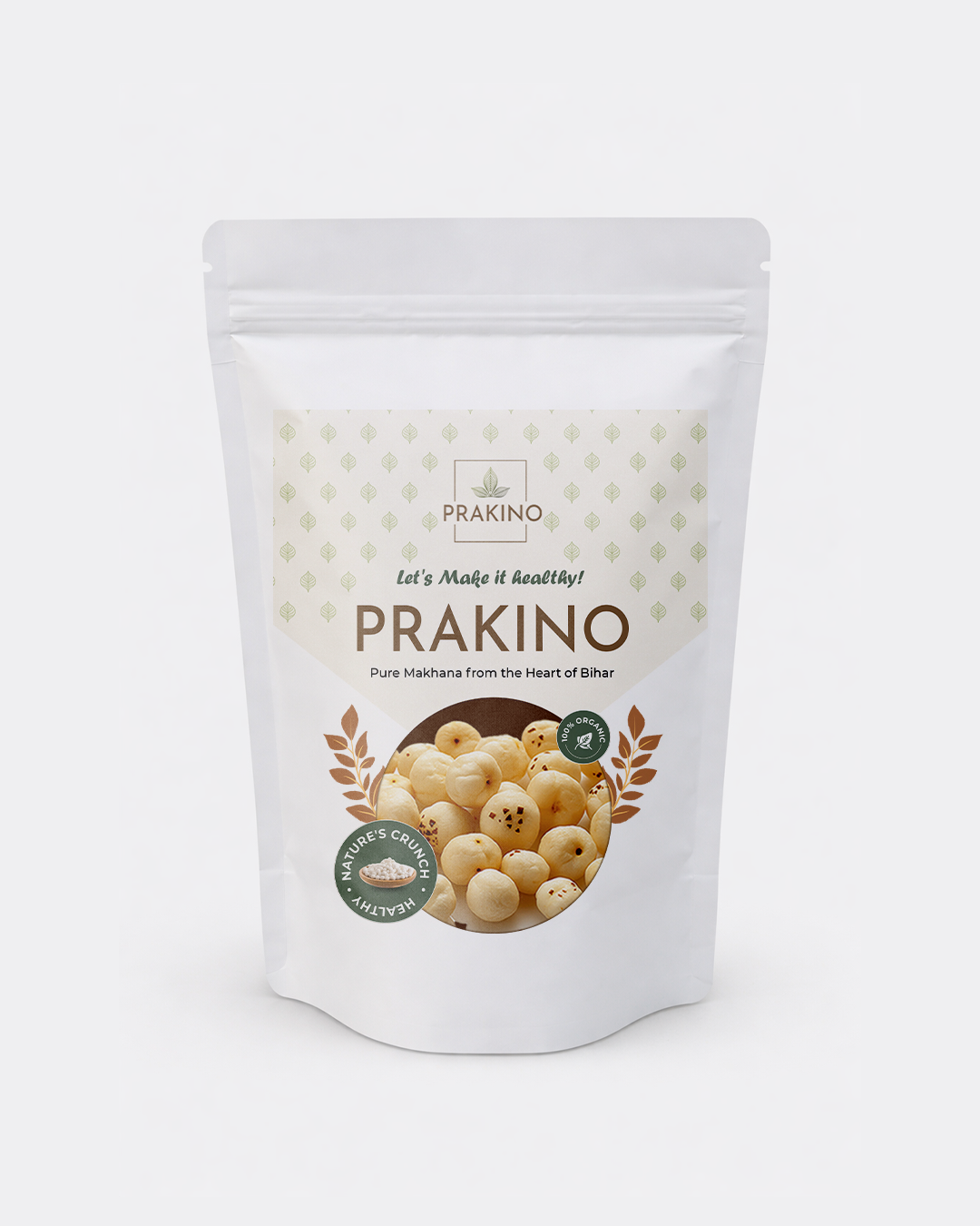 Prakino Premium Raw Makhana (100g)